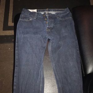 Blue Hollister slim straight jeans